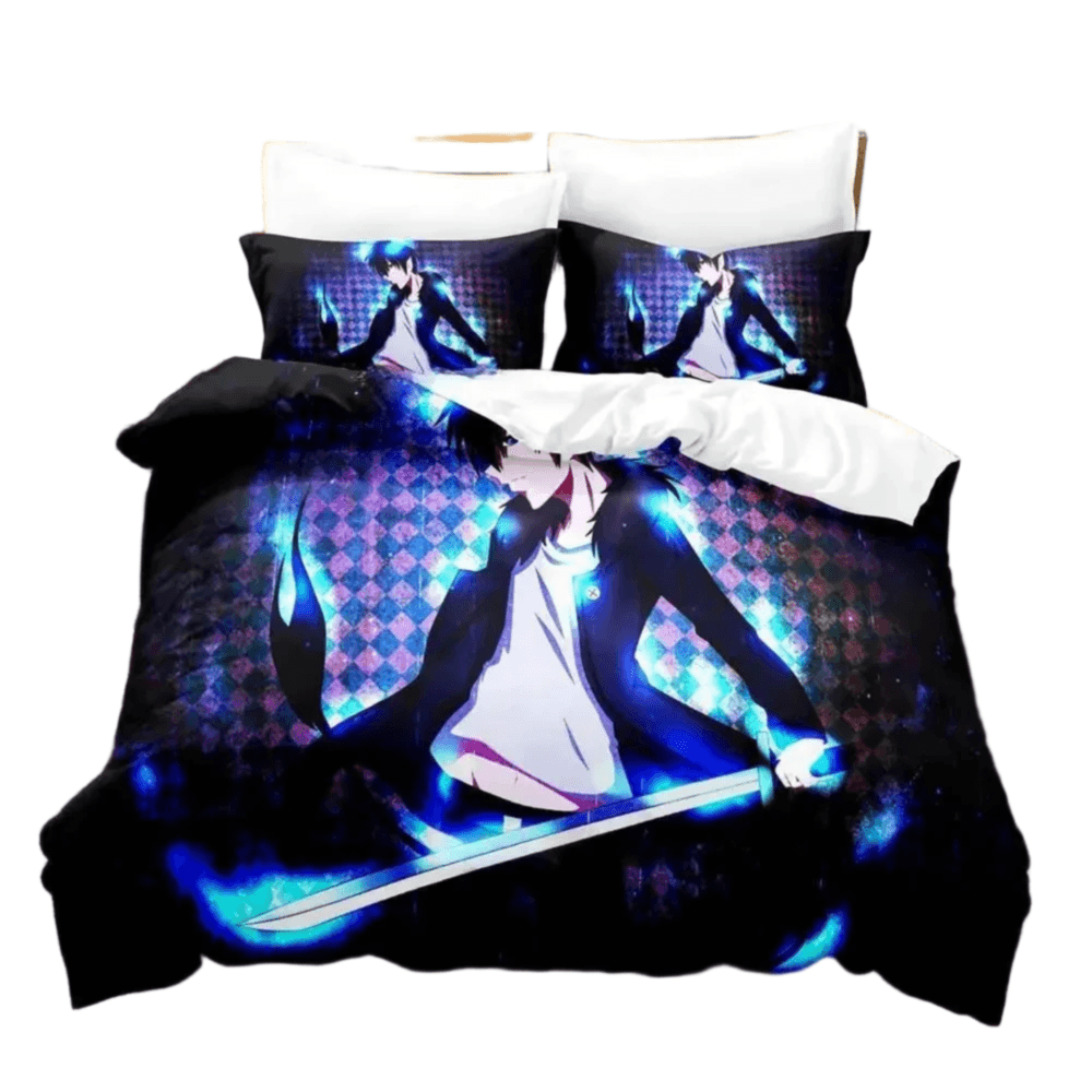 Anime Blue Exorcist Rin Okumura Bedding Set