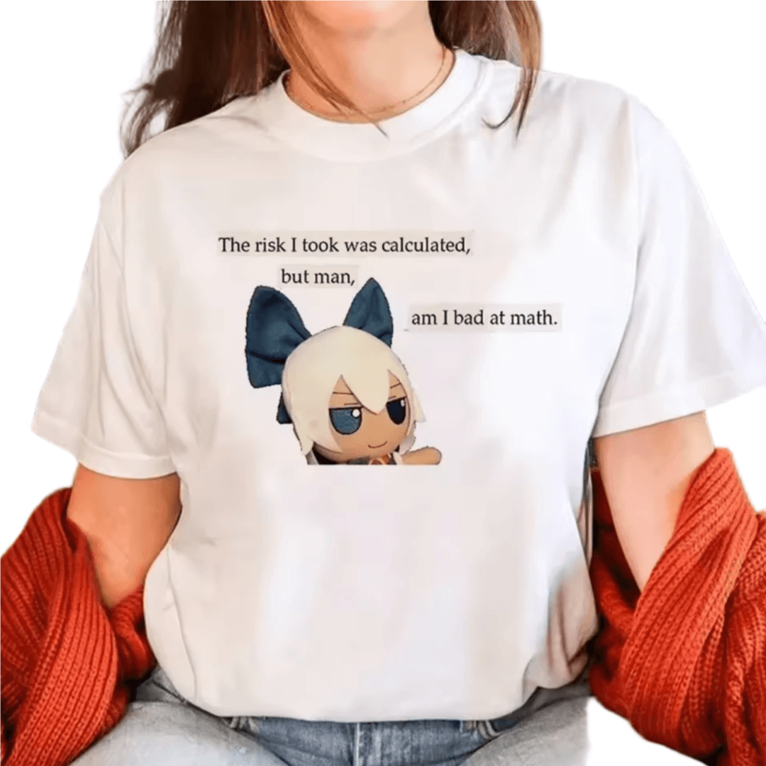 Anime Touhou Project Cirno White T-Shirt