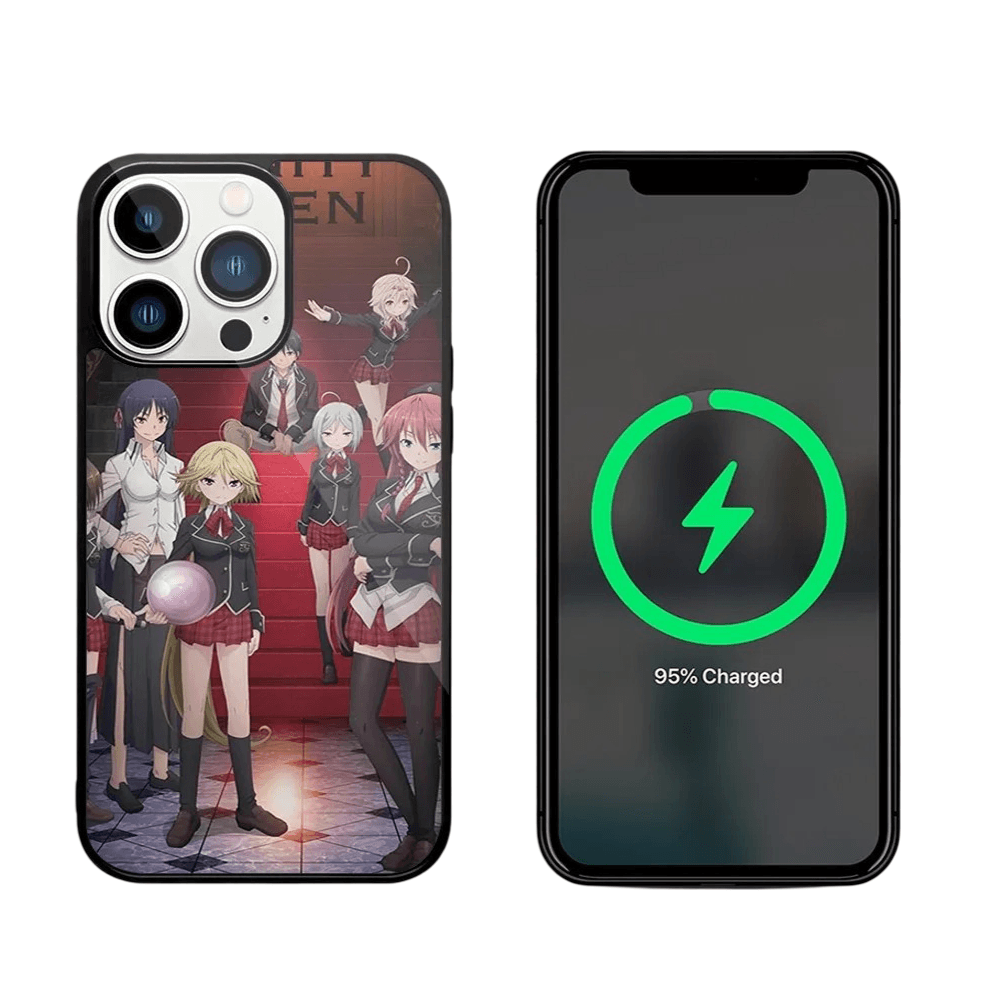 Anime Trinity Seven Characters Phone Case For Magnetic Attraction iPhone