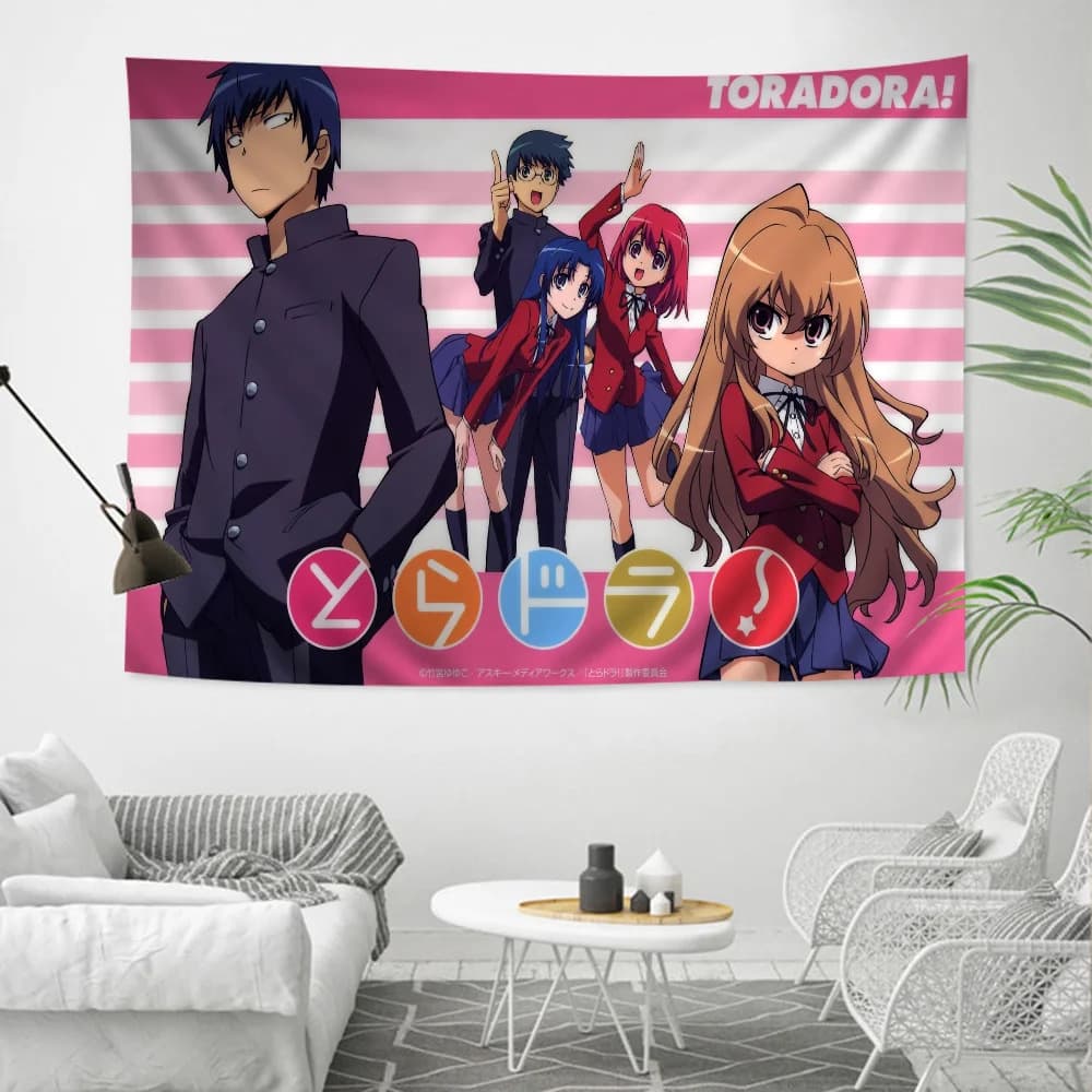 Toradora Anime Characters Print Large Wall Decor Poster