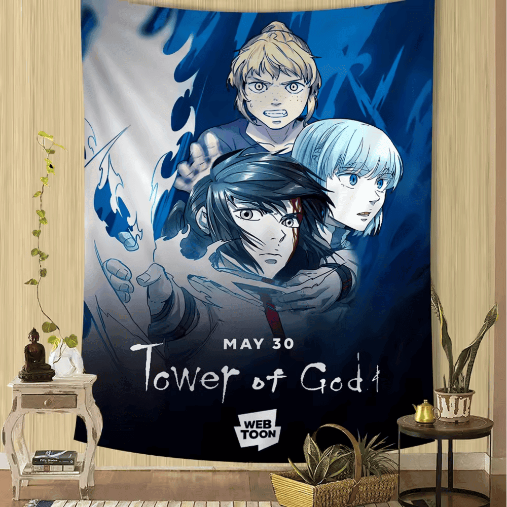 Anime Tower Of God Print Hanging Bohemian