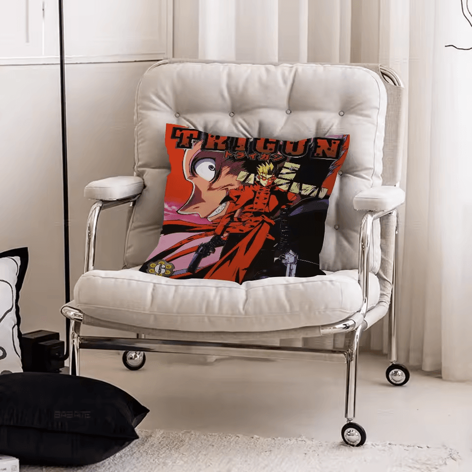 Anime Trigun Stampede And Nicholas D. Wolfwood Pillow Cover