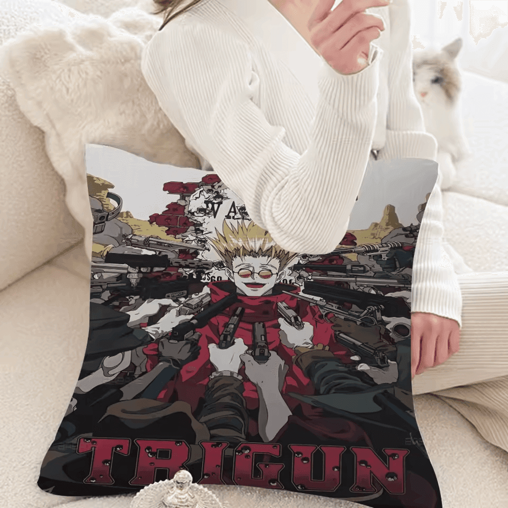 Anime Trigun Vash The Stampede Pillow Cover