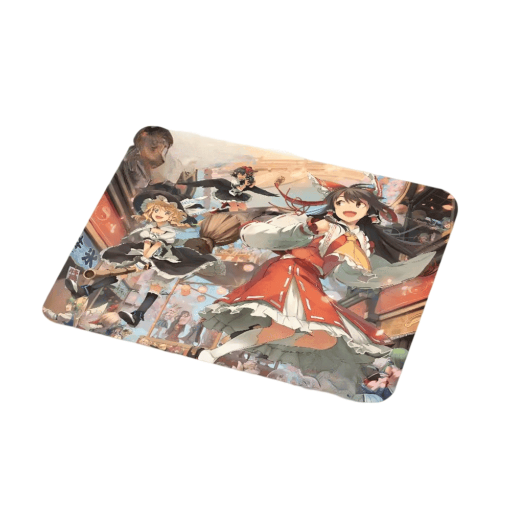 Anime Touhou Project Reimu Hakurei And Letty Whiterock Mouse Pad