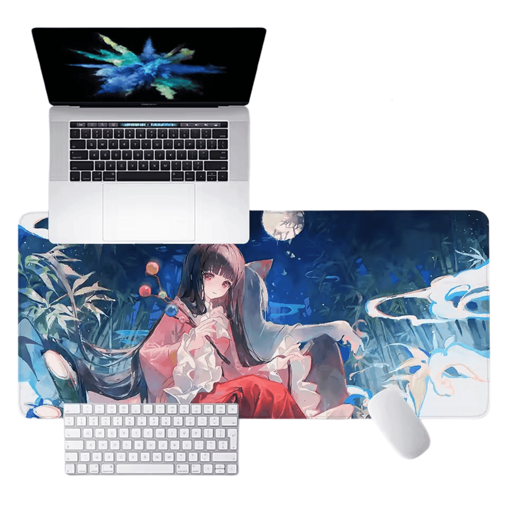 Anime Touhou Project Kaguya Houraisan HD Printing Mouse Pad