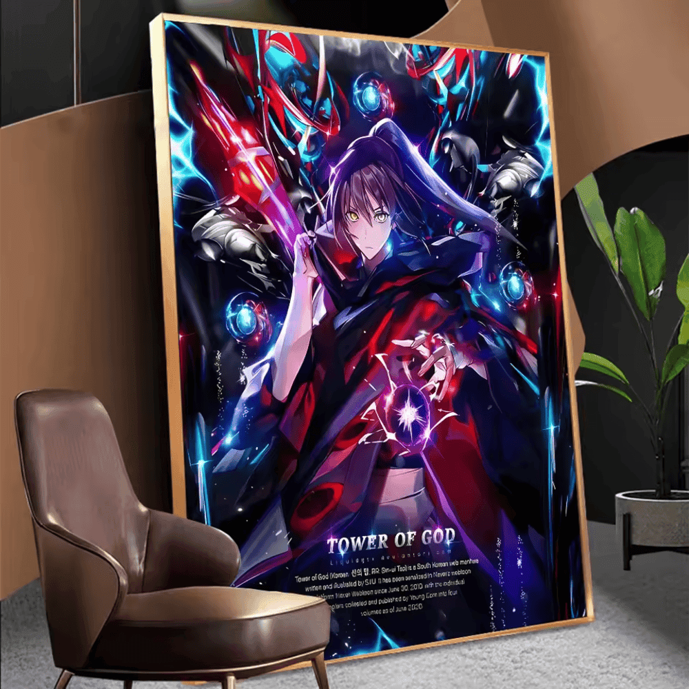 Anime Tower Of God Jue Viole Grace Poster Wall Art