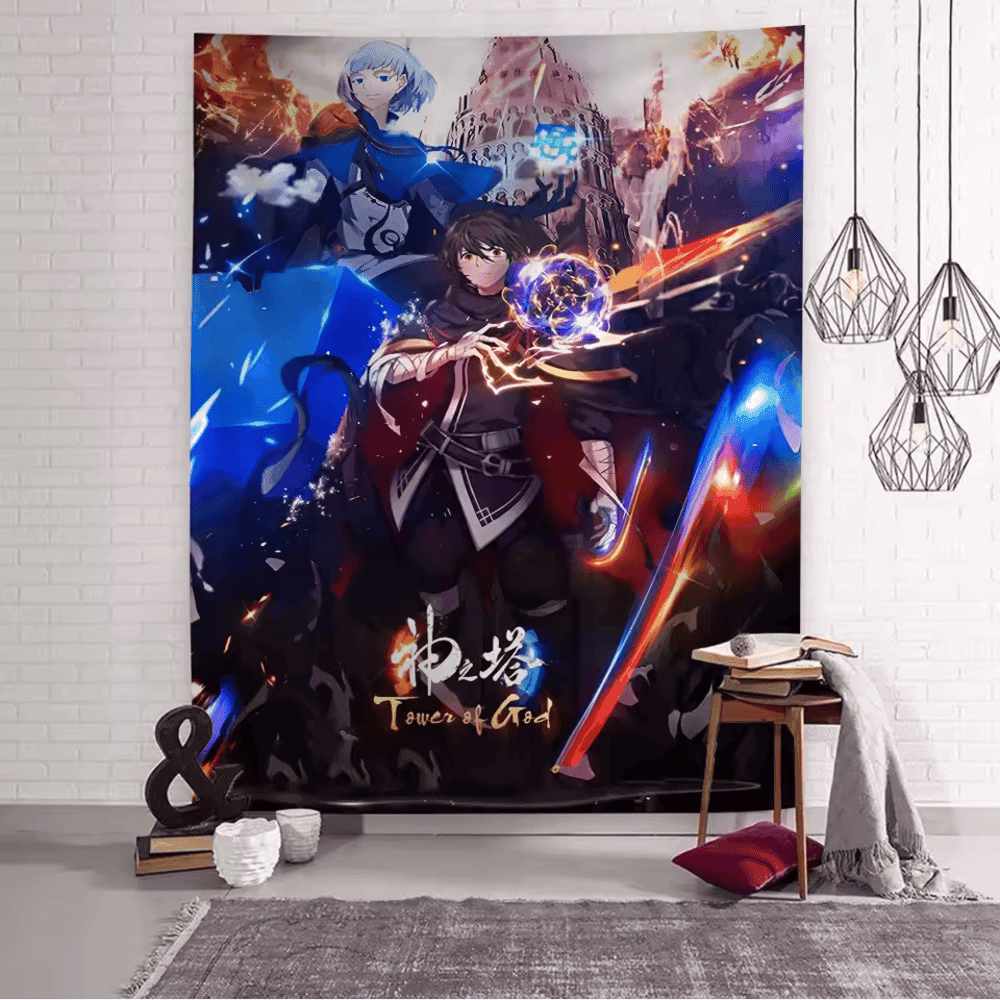 Tower Of God Anime Print Wall Hanging Tapestries