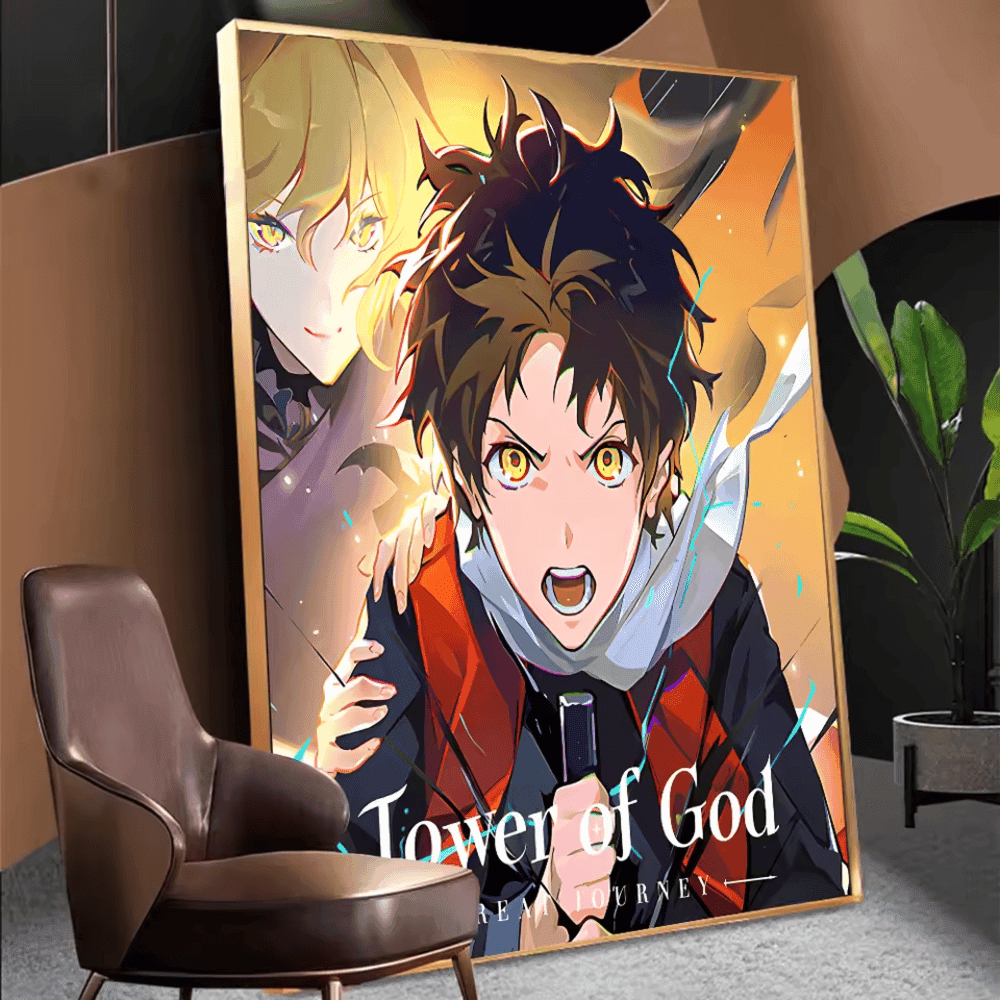 Anime Tower Of God: Great Journey Poster Wall Art