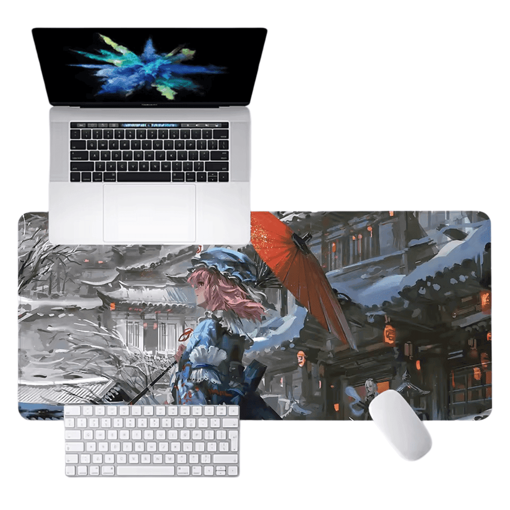 Anime Touhou Project Yuyuko Saigyouji HD Printing Mouse Pad