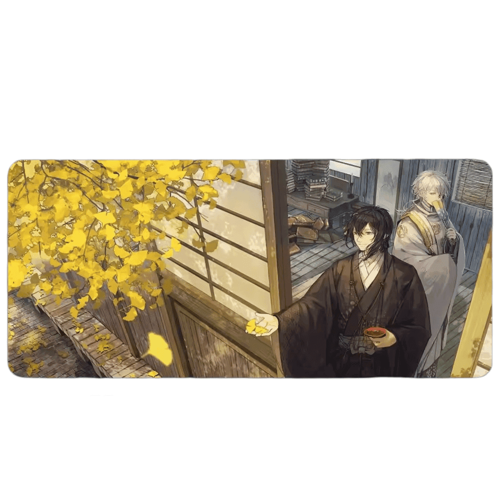 Anime Touken Ranbu Kusanagi Takeru And Yako Amano Mouse Pad