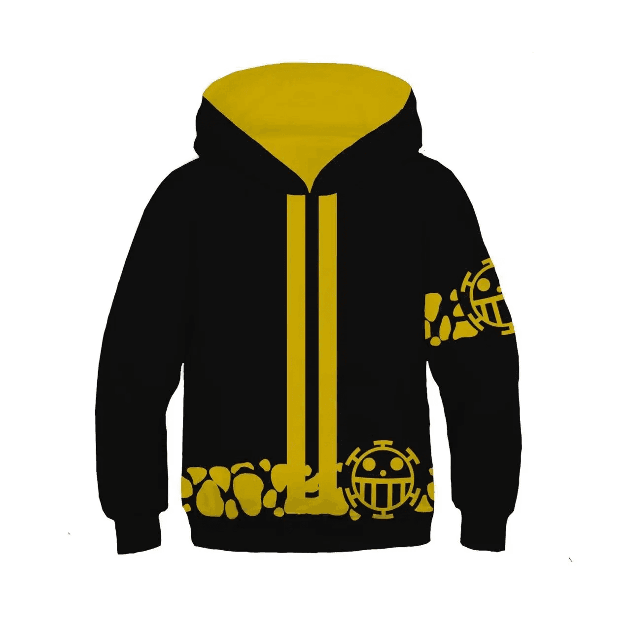 Anime One Piece Trafalgar D. Water Law Printed Casual Hoodie
