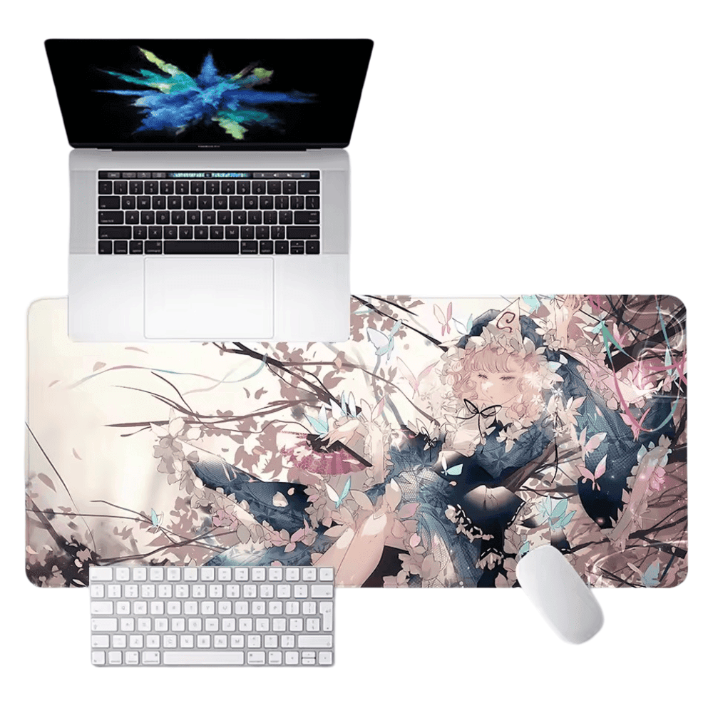 Touhou Project Anime Yuyuko Saigyouji HD Printing Mouse Pad