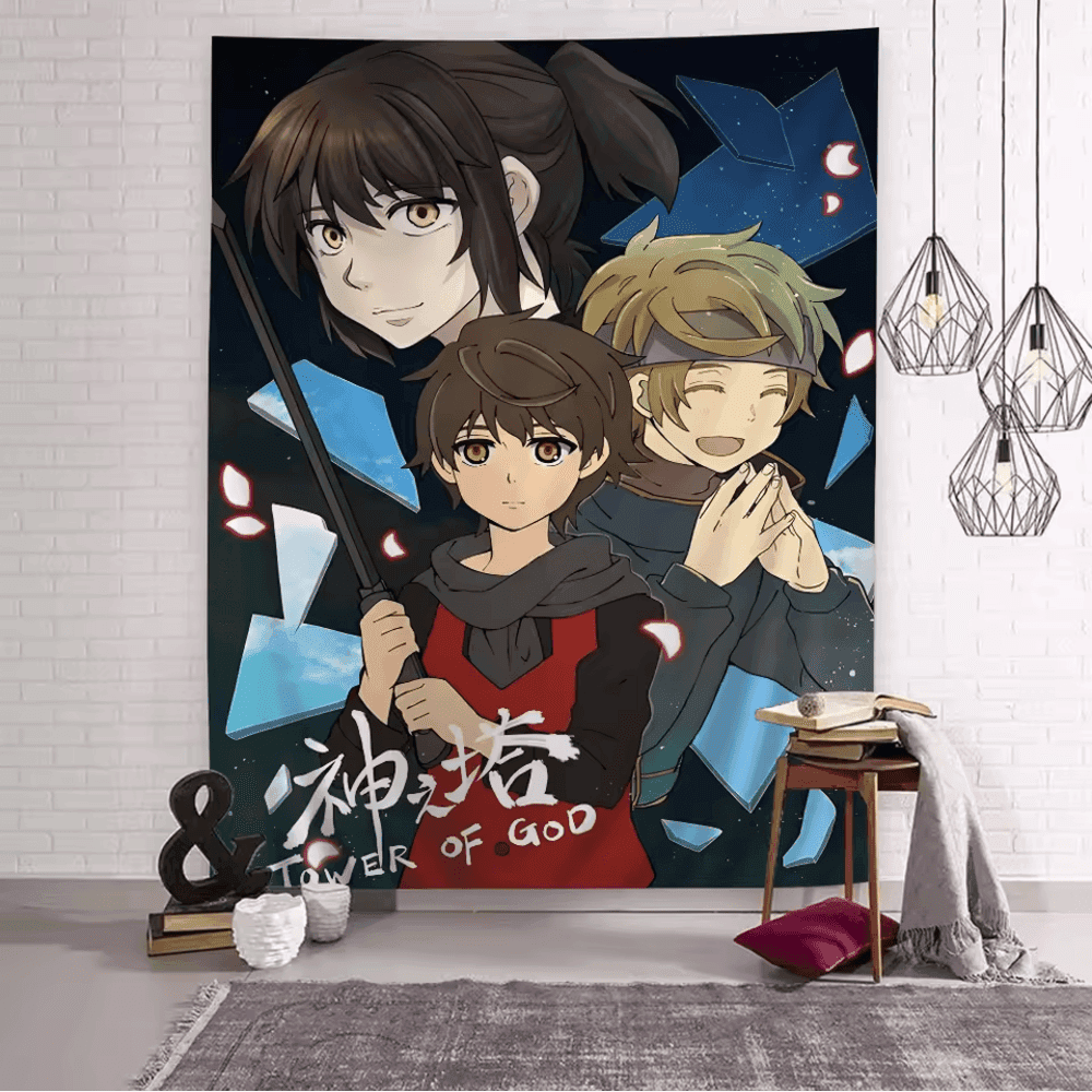Tower Of God Anime Characters Wall Hanging Tapestries