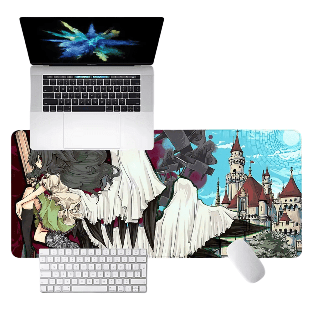 Anime Touhou Project Utsuho Reiuji HD Printing Mouse Pad