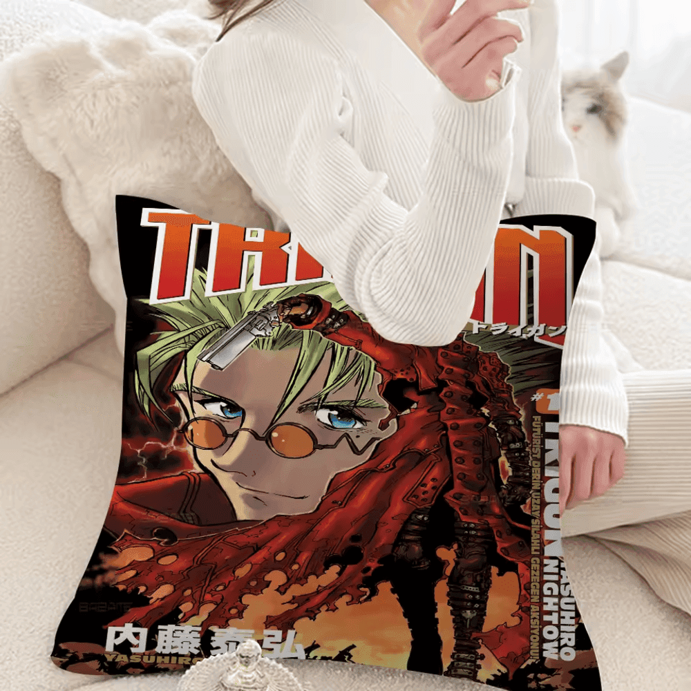 Anime Trigun Vash The Stampede Printed Pillow Cover