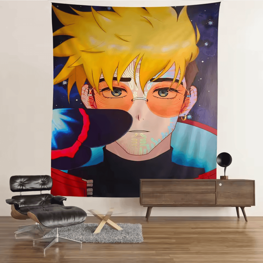 Trigun Anime Vash The Stampede Tapestry Wall Hanging