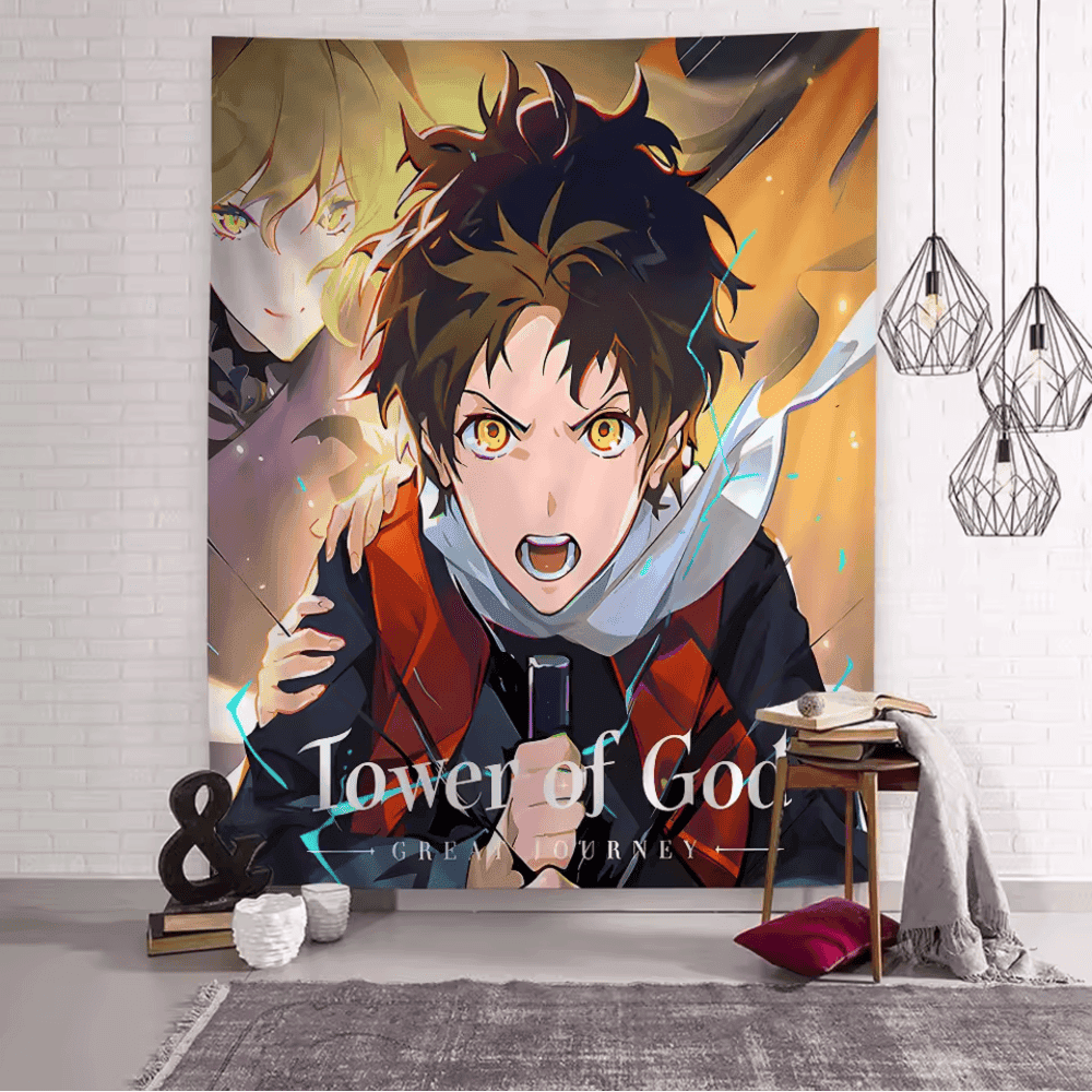 Anime Tower Of God: Great Journey Wall Hanging Tapestries