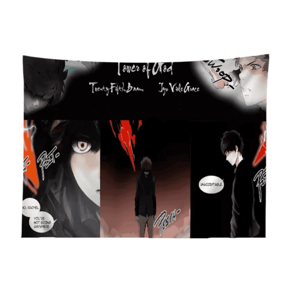 Anime Tower Of God Twenty-Fifth Bam Tapestry Hanging Wall Art