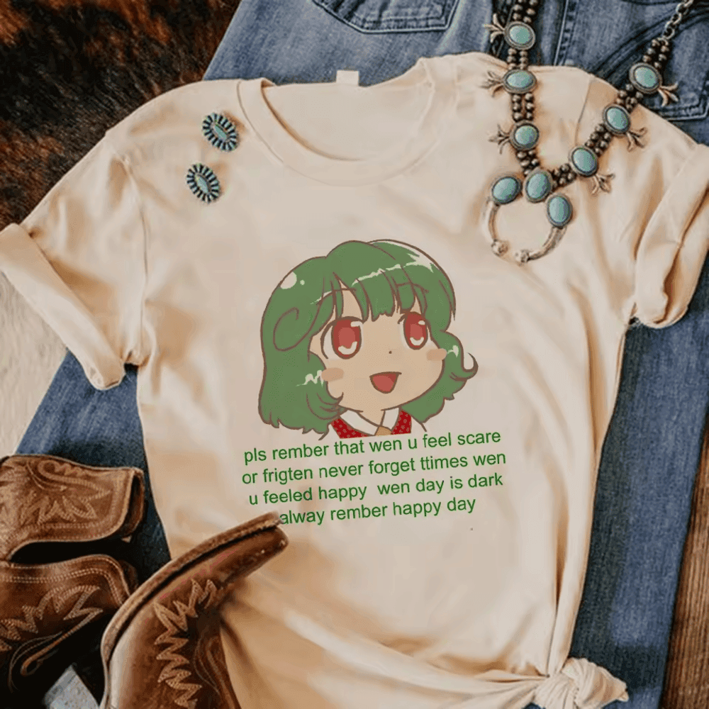 Anime Touhou Project Yuuka Kazami T-Shirt For Women