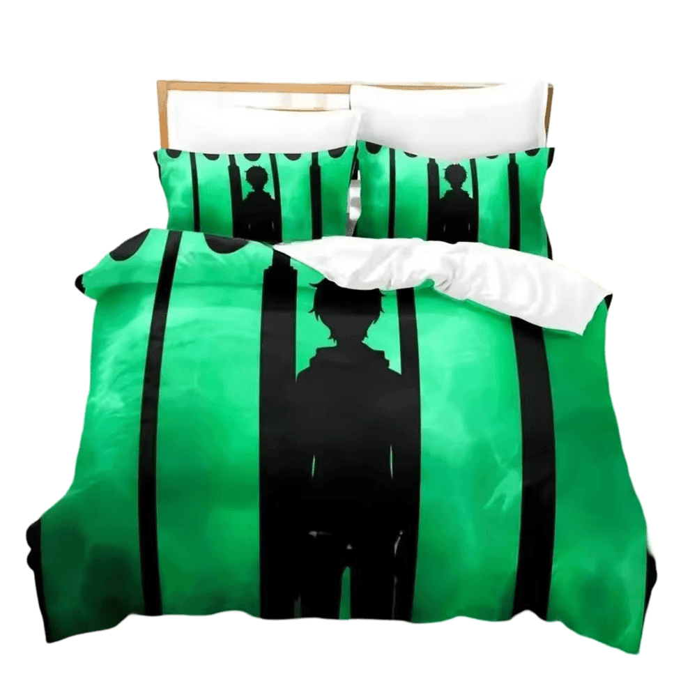 Anime Tower Of God Twenty-Fifth Bam Green Bedding Set