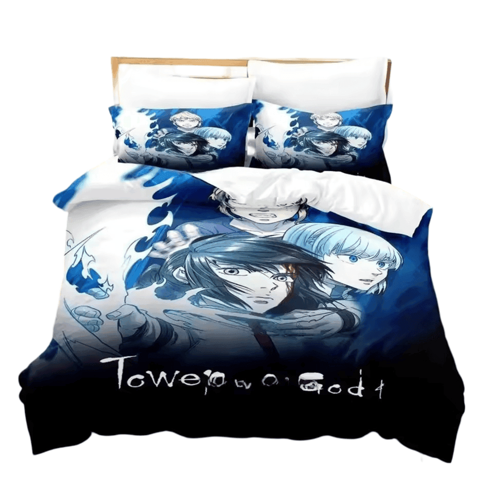 Anime Tower Of God Character Printed Bedding Set