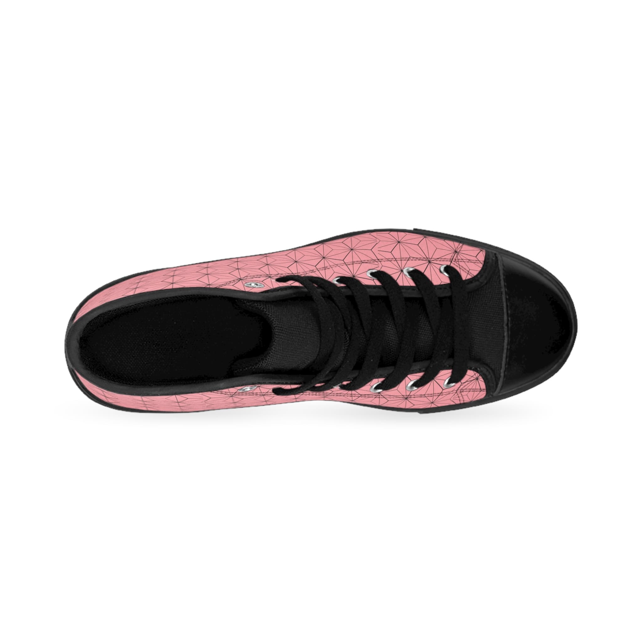 Anime Style Pink Pattern Stylish Women's Classic Sneakers - Trendy Footwear for Anime Fans — detail 2