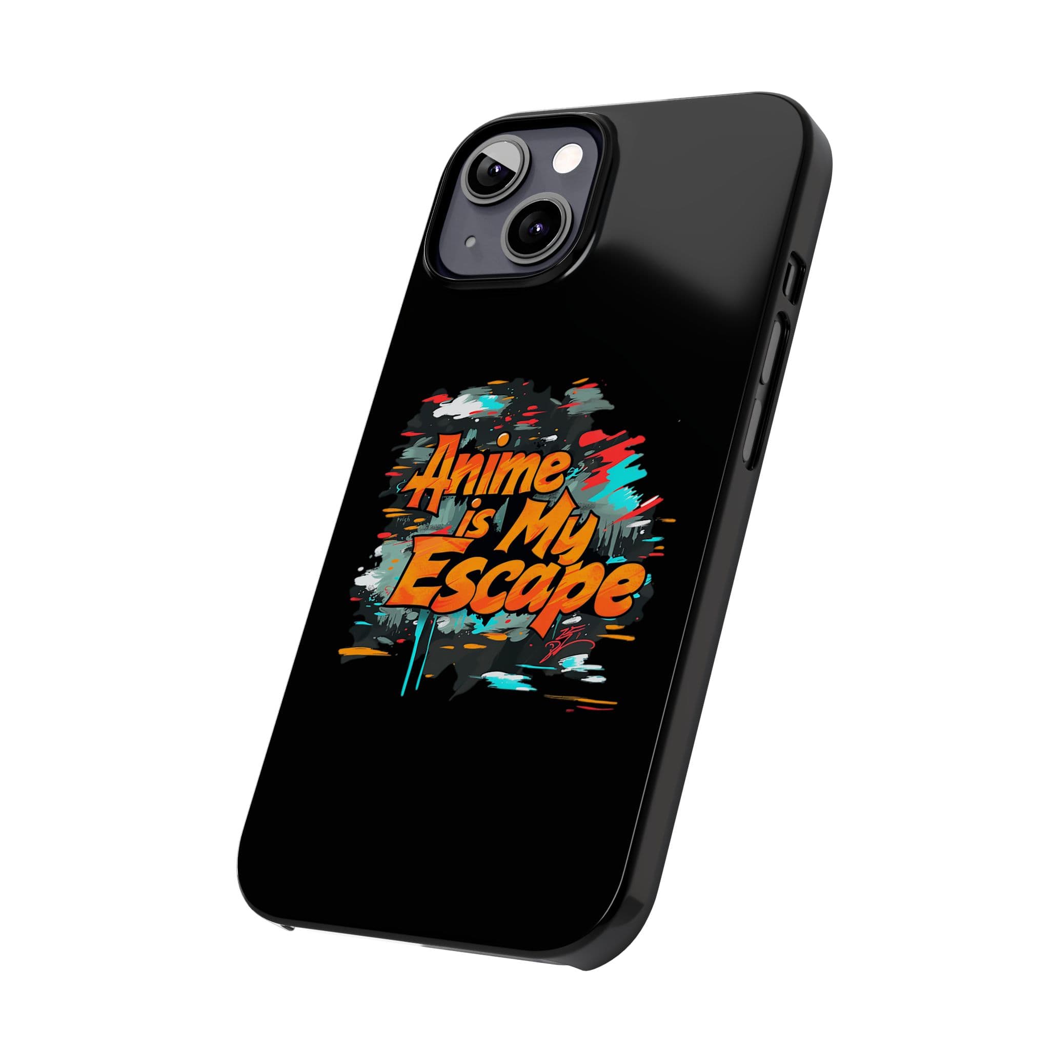 Anime Is My Escape Phone Case for iPhone - Otaku Essentials, Anime Merch, Manga Fan Accessory, Supports Wireless Charging — detail 2