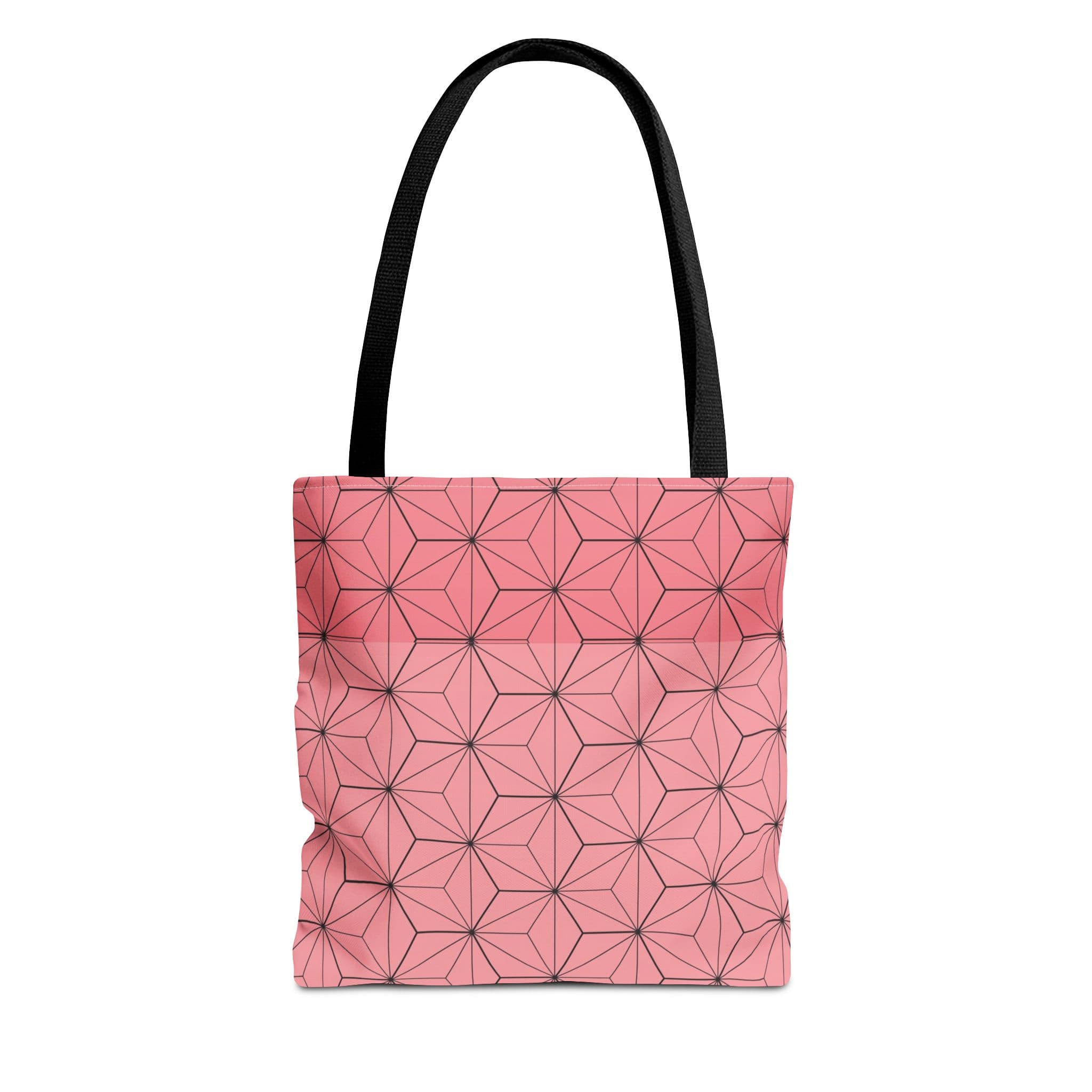 Pink Pattern Anime Style All Over Print Tote Bag