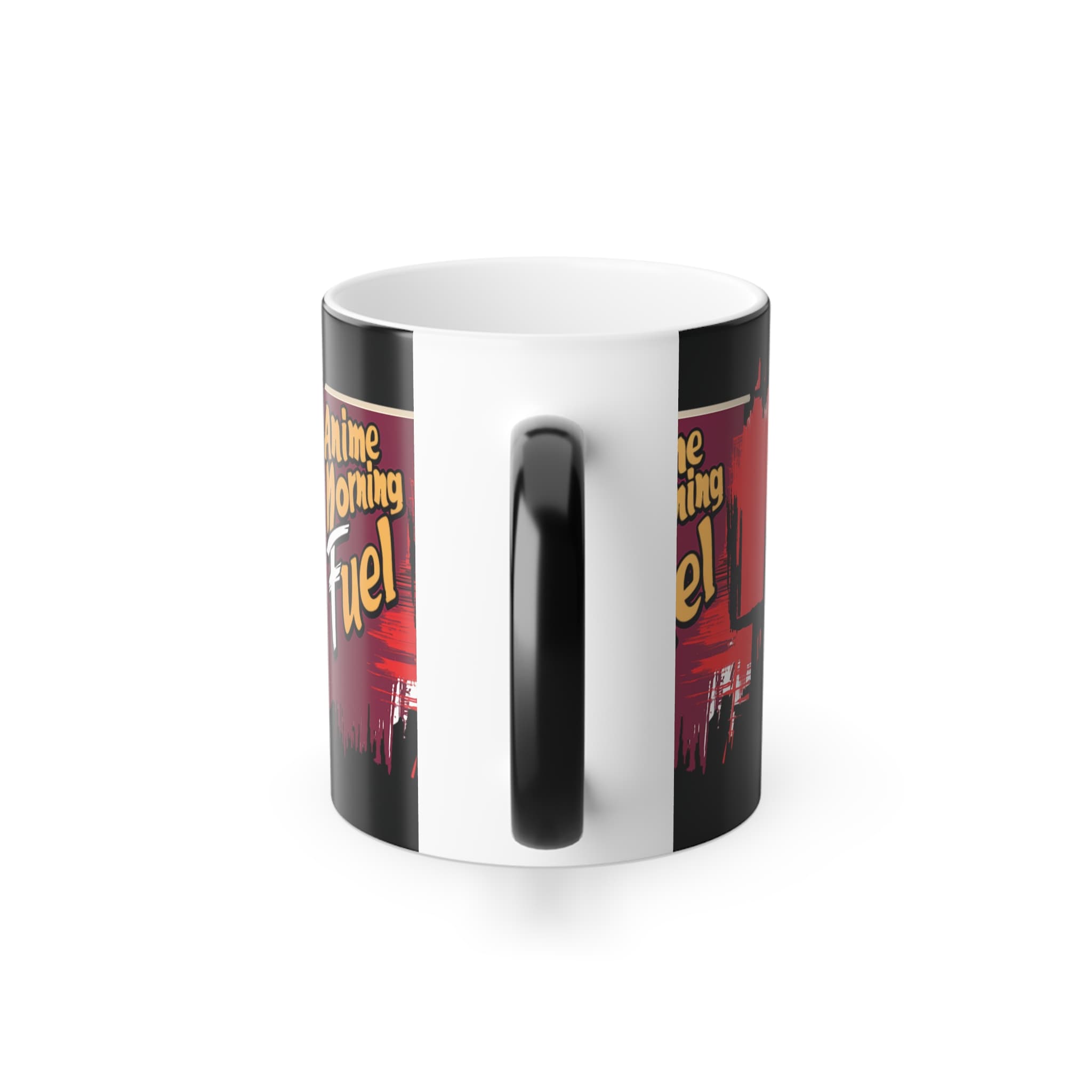 Heat Changing "Anime Morning Fuel" Mug For Anime Manga Fans — detail 1