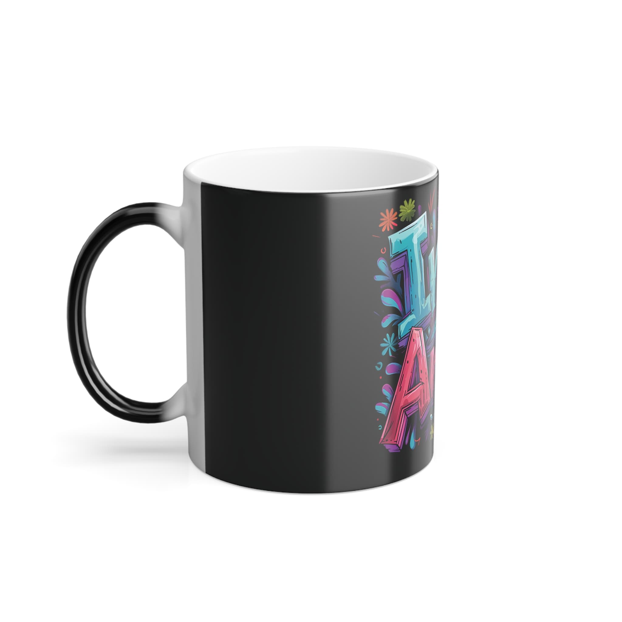 Anime Style "In Love With Anime" Heat Changing Mug — detail 2