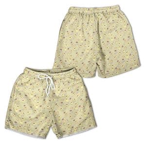 Cute Dog – Anime Merch All-Over Print Youth Hawaiian Shorts — detail 2