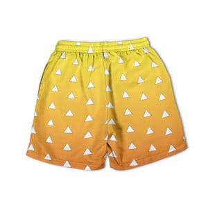 Official Anime Merch Triangle Pattern All-over Print Youth Hawaiian Shorts — detail 1