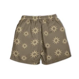 Official Anime Merch Starburst Pattern All-over Print Youth Hawaiian Shorts — detail 1