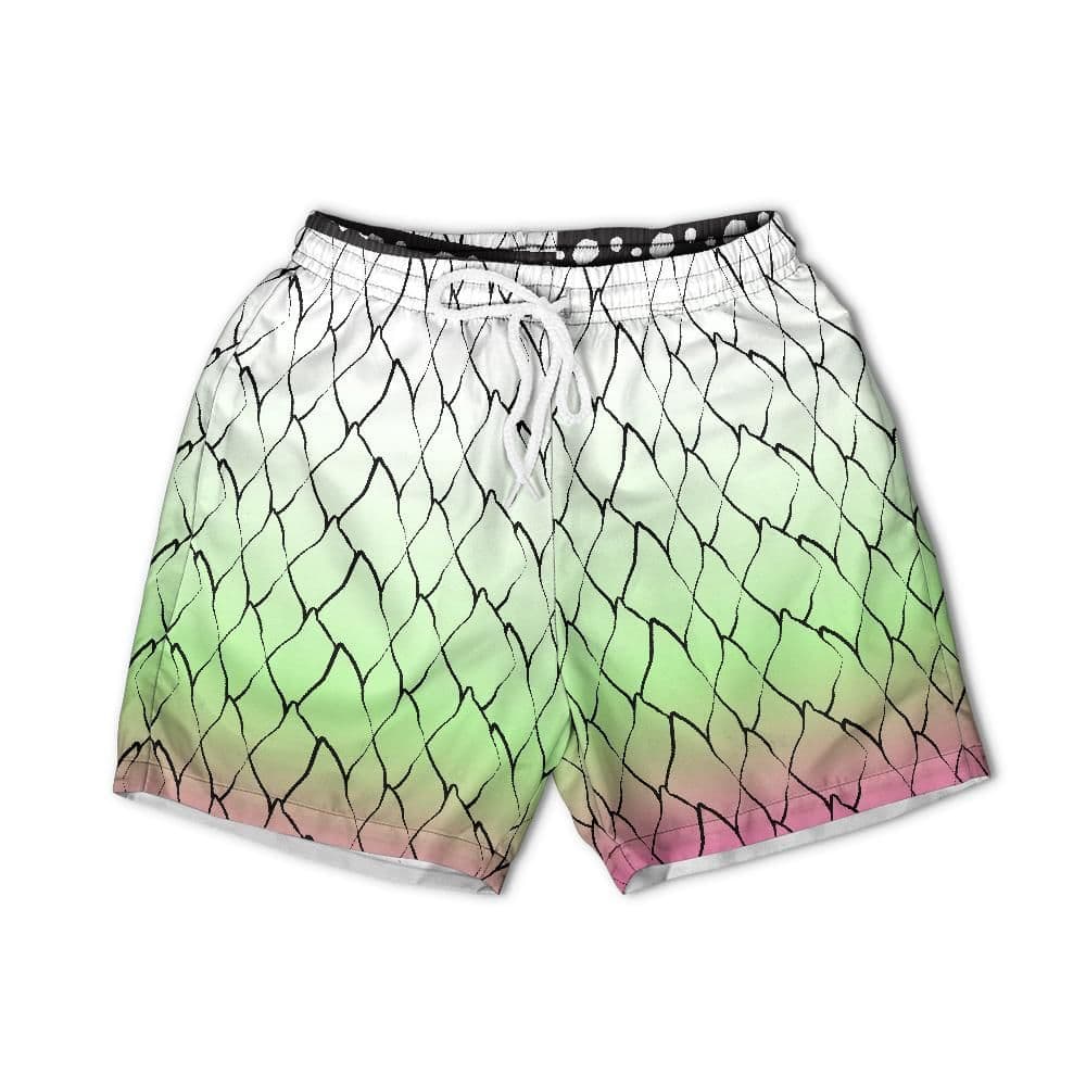 Pastel Venom Mesh – All-Over Print Youth Hawaiian Shorts