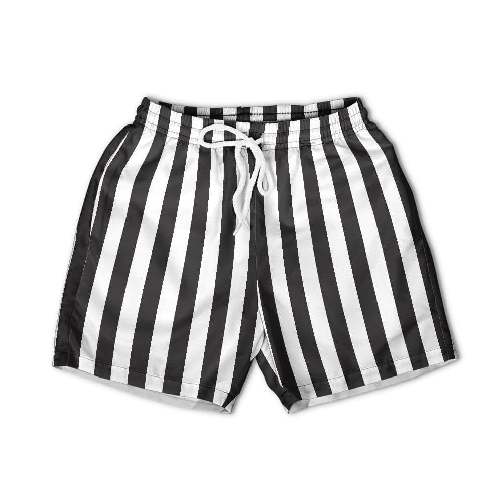 Monochrome Serpent – Anime Merch All-Over Print Youth Hawaiian Shorts