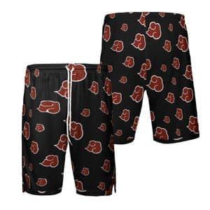 Cloud Reign – Anime Merch Jersey Shorts — detail 2