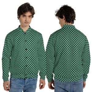 Anime Merch All-over Print Baseball Jacket — detail 2