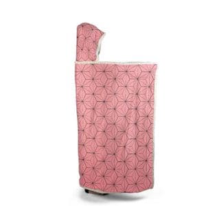 Blossom Shield – Anime Merch Hooded Blanket — detail 2