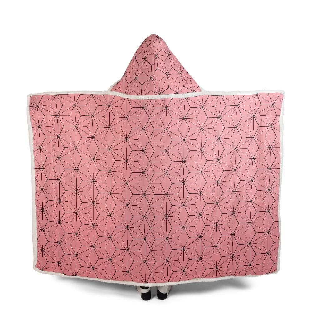 Blossom Shield – Anime Merch Hooded Blanket