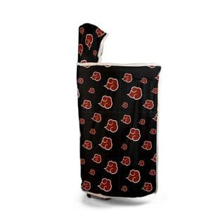 Crimson Drift – Anime Merch Hooded Blanket — detail 2