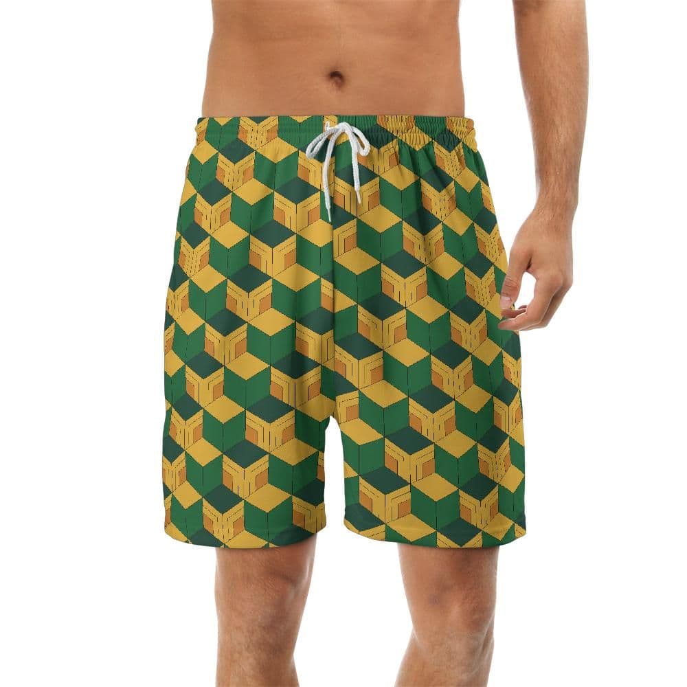 Stoneflow Prism – Anime Merch Above-Knee Sports Shorts