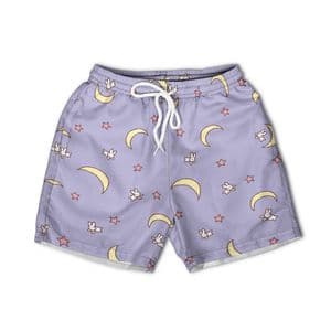 Lunar Hop – Anime Merch All-Over Print Youth Hawaiian Shorts