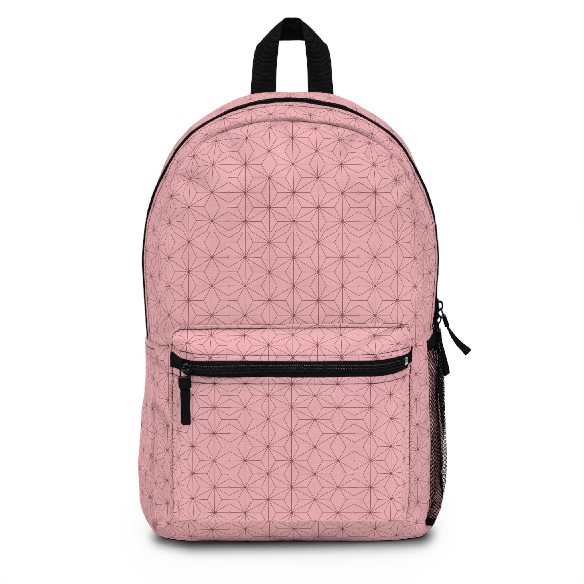 Anime Pink Pattern Backpack – Lightweight & Durable Nylon