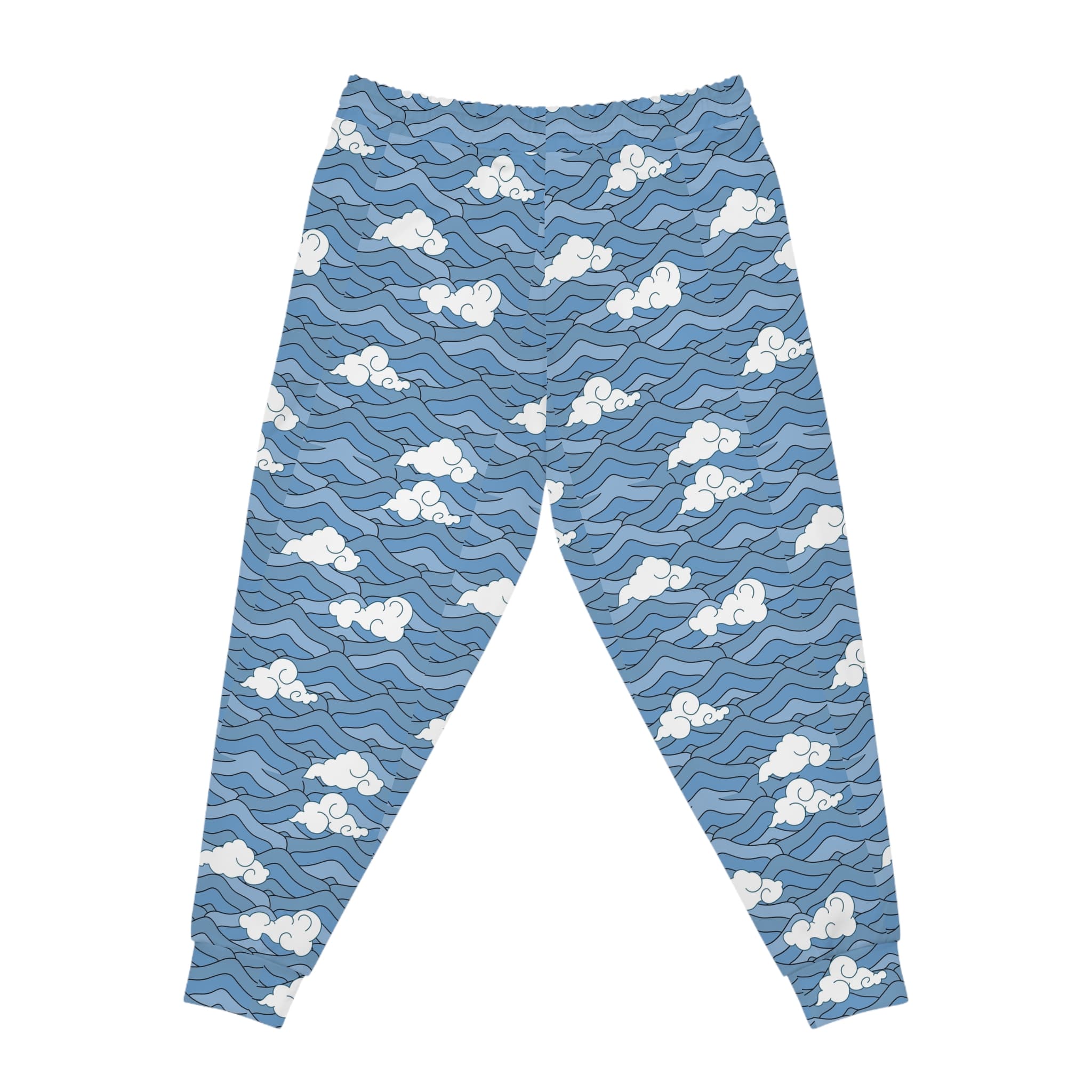 Anime Cloud Joggers – Soft & Lightweight All-Over Print Pants — detail 2
