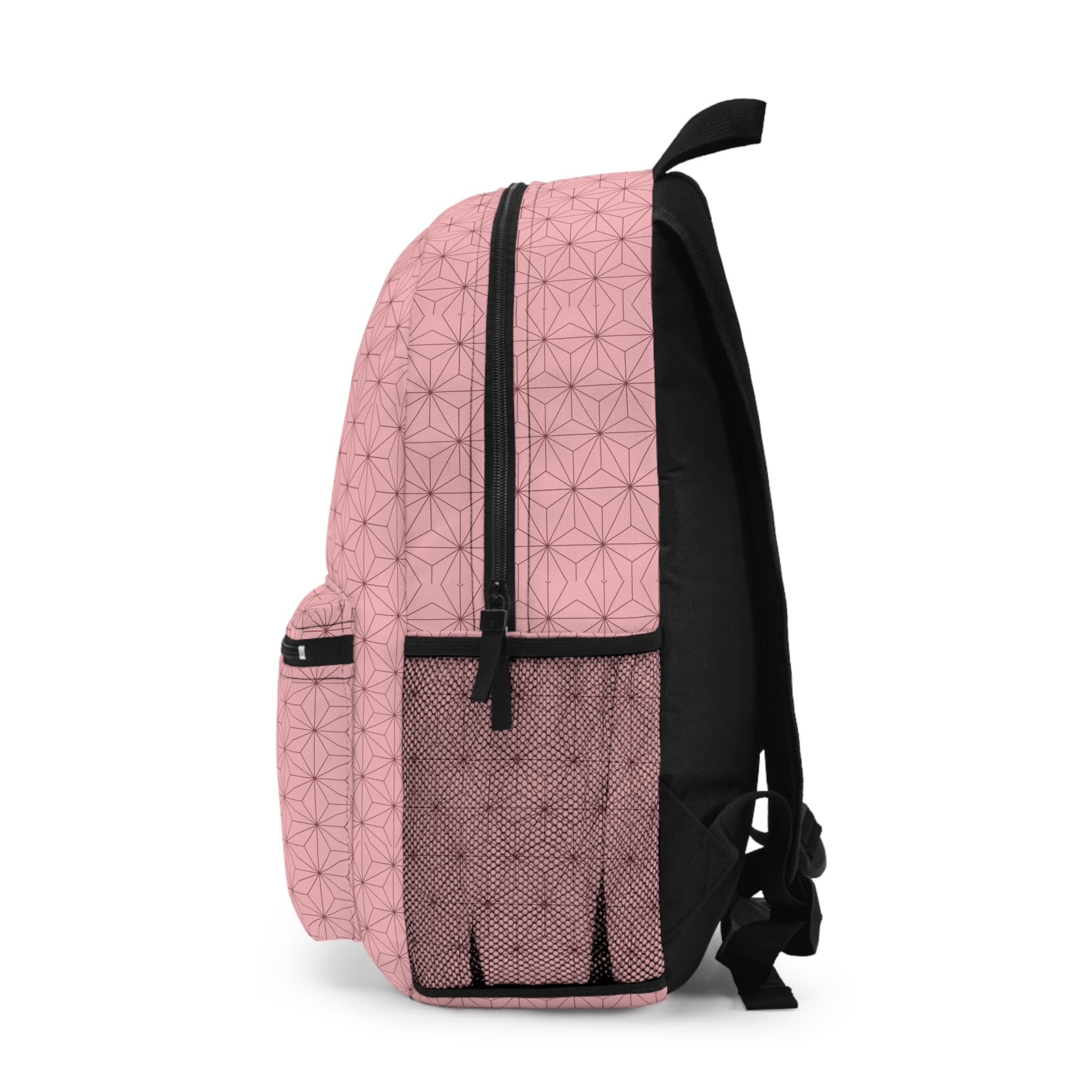 Anime Pink Pattern Backpack – Lightweight & Durable Nylon — detail 2