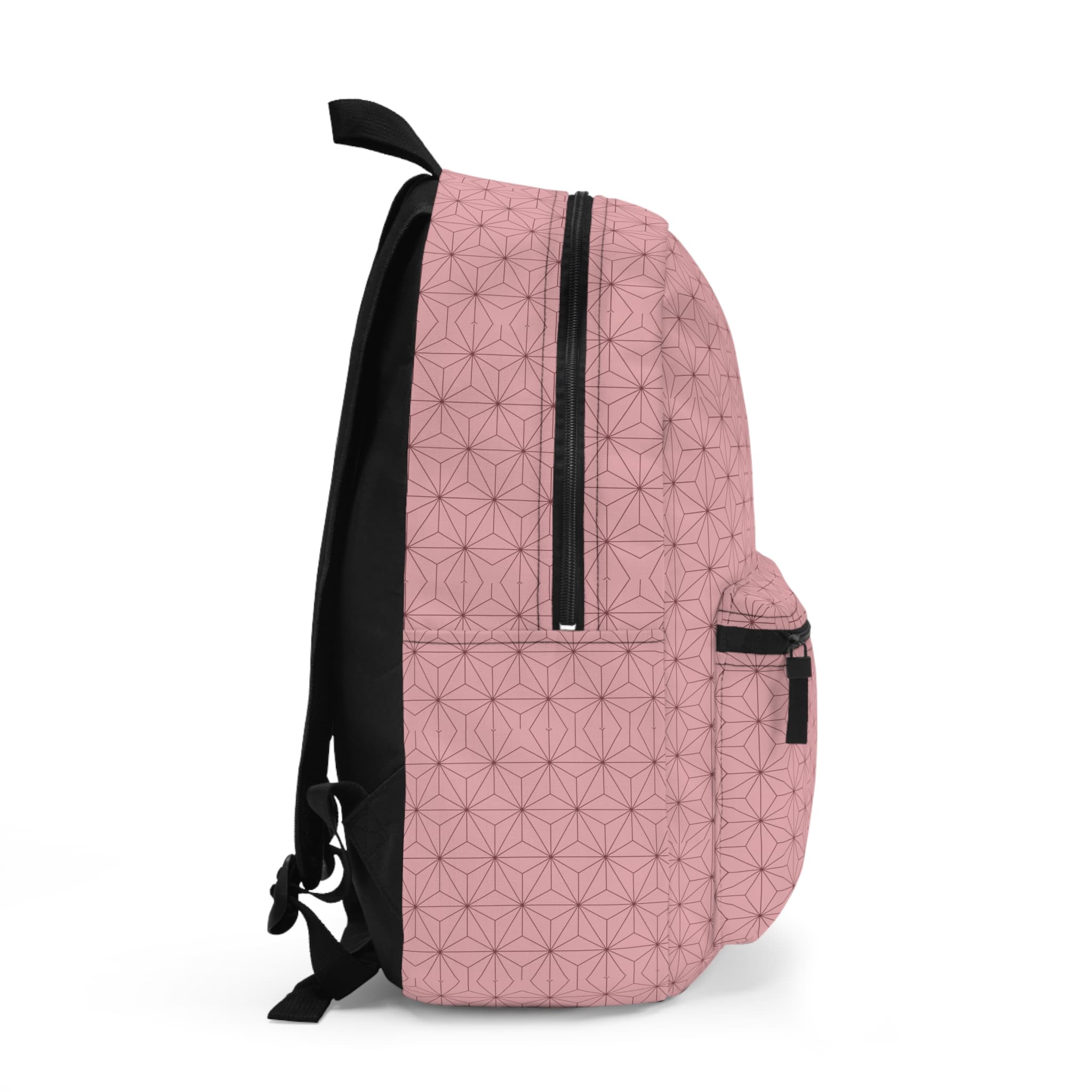 Anime Pink Pattern Backpack – Lightweight & Durable Nylon — detail 1