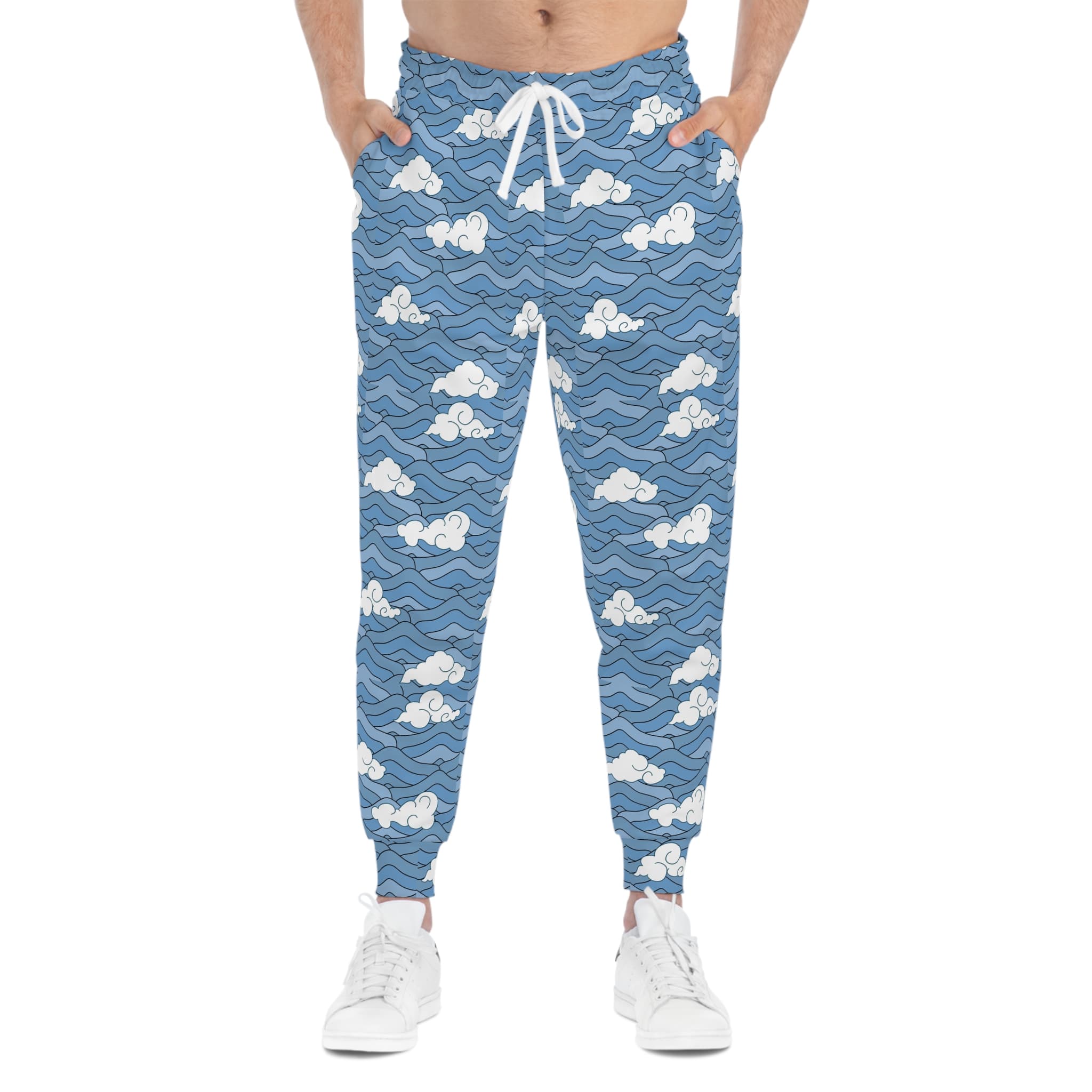 Anime Cloud Joggers – Soft & Lightweight All-Over Print Pants