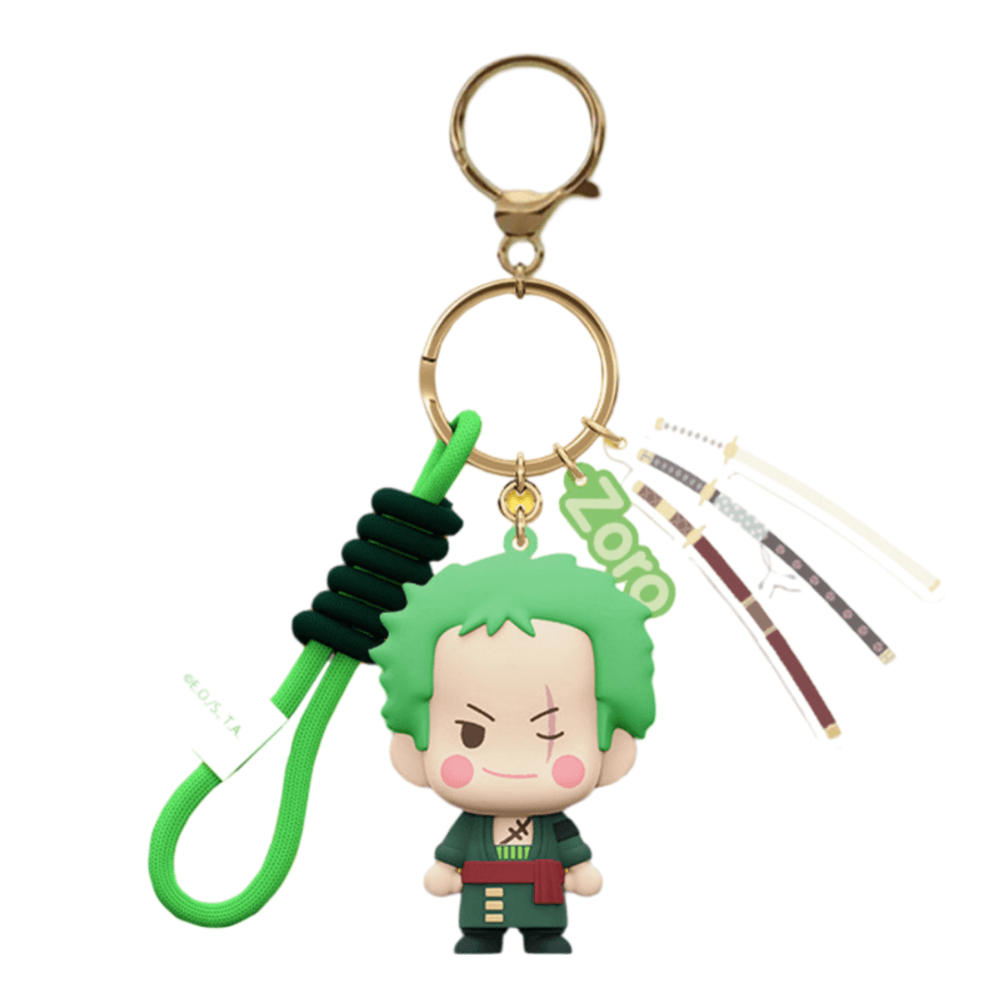 One Piece Anime Roronoa Zoro Keychain
