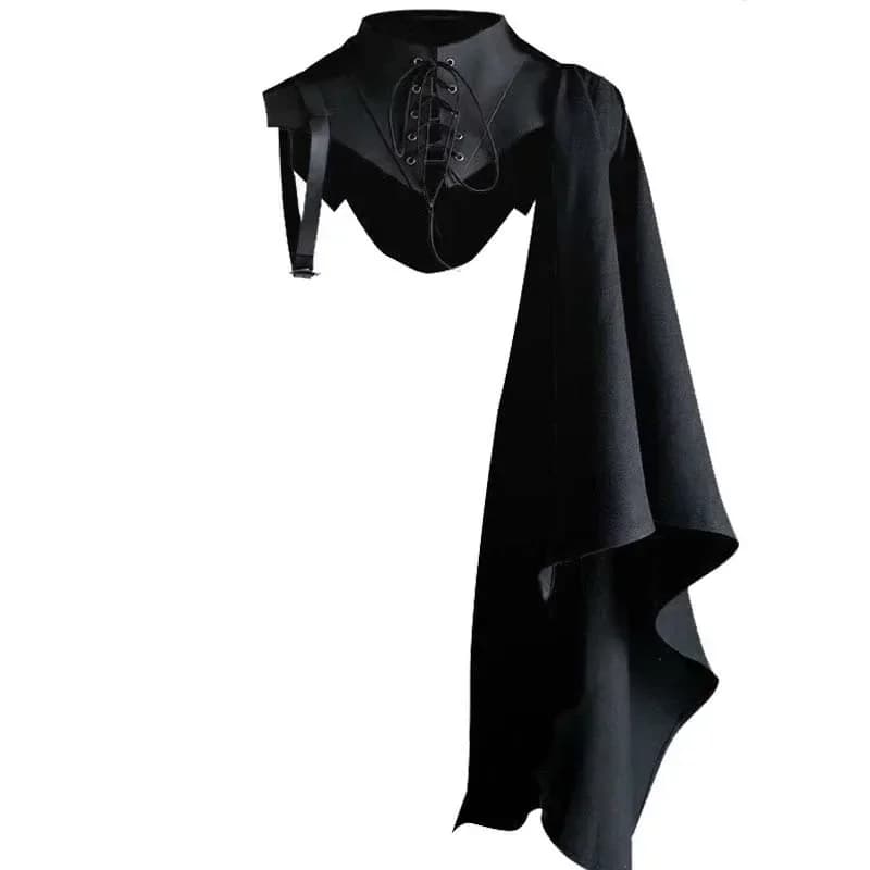 Anime My Hero Academia Lace Up Standing Collar Cape Cosplay