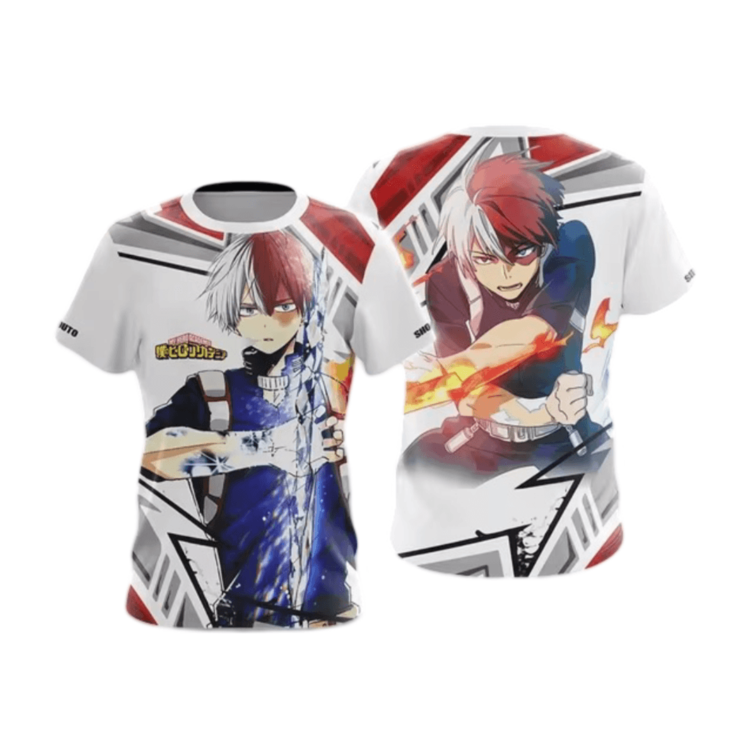 Anime My Hero Academia Shoto Todoroki T-Shirt